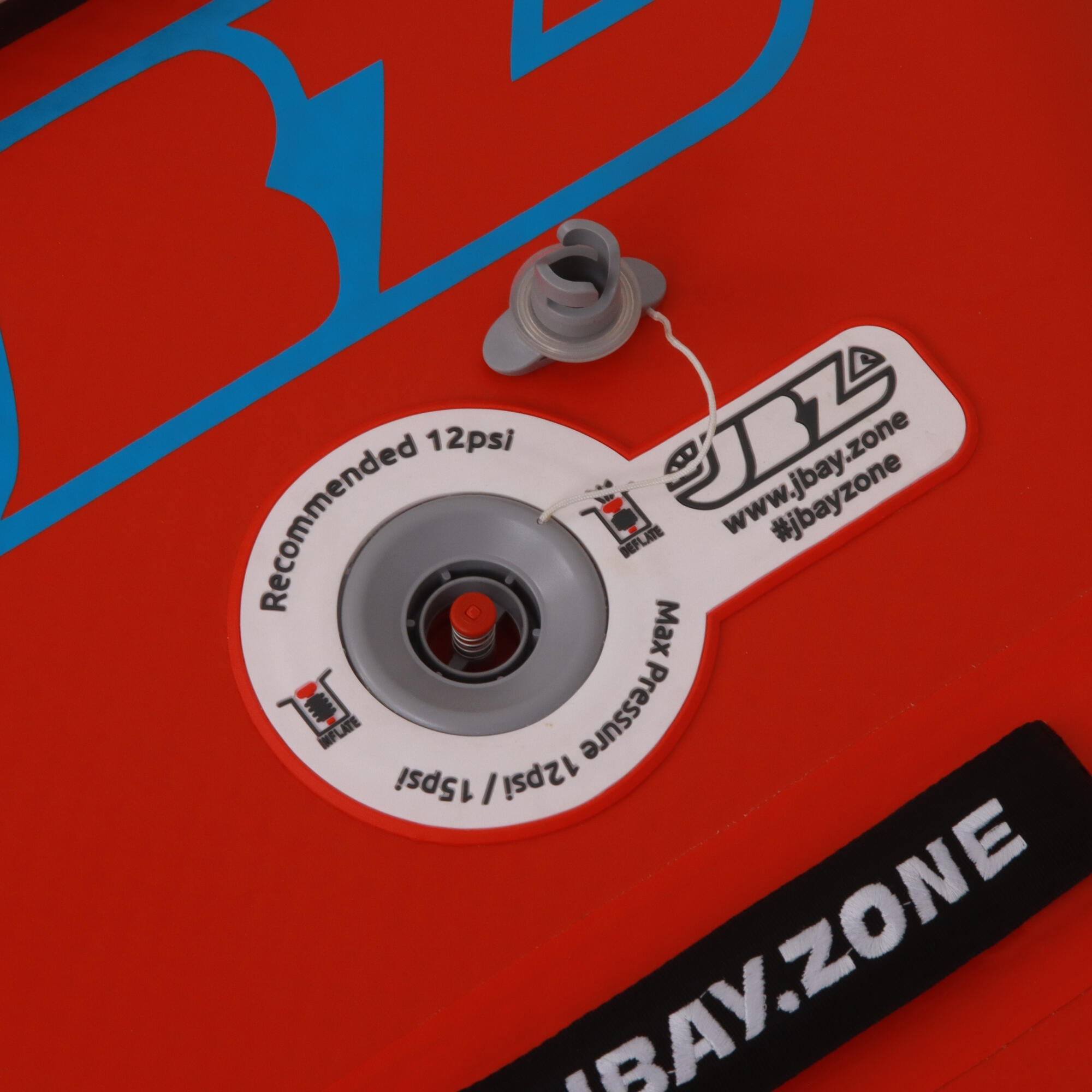 SUP gonfiabile K250RB KAME Jbay.Zone 10'10" rosso blu 9/9