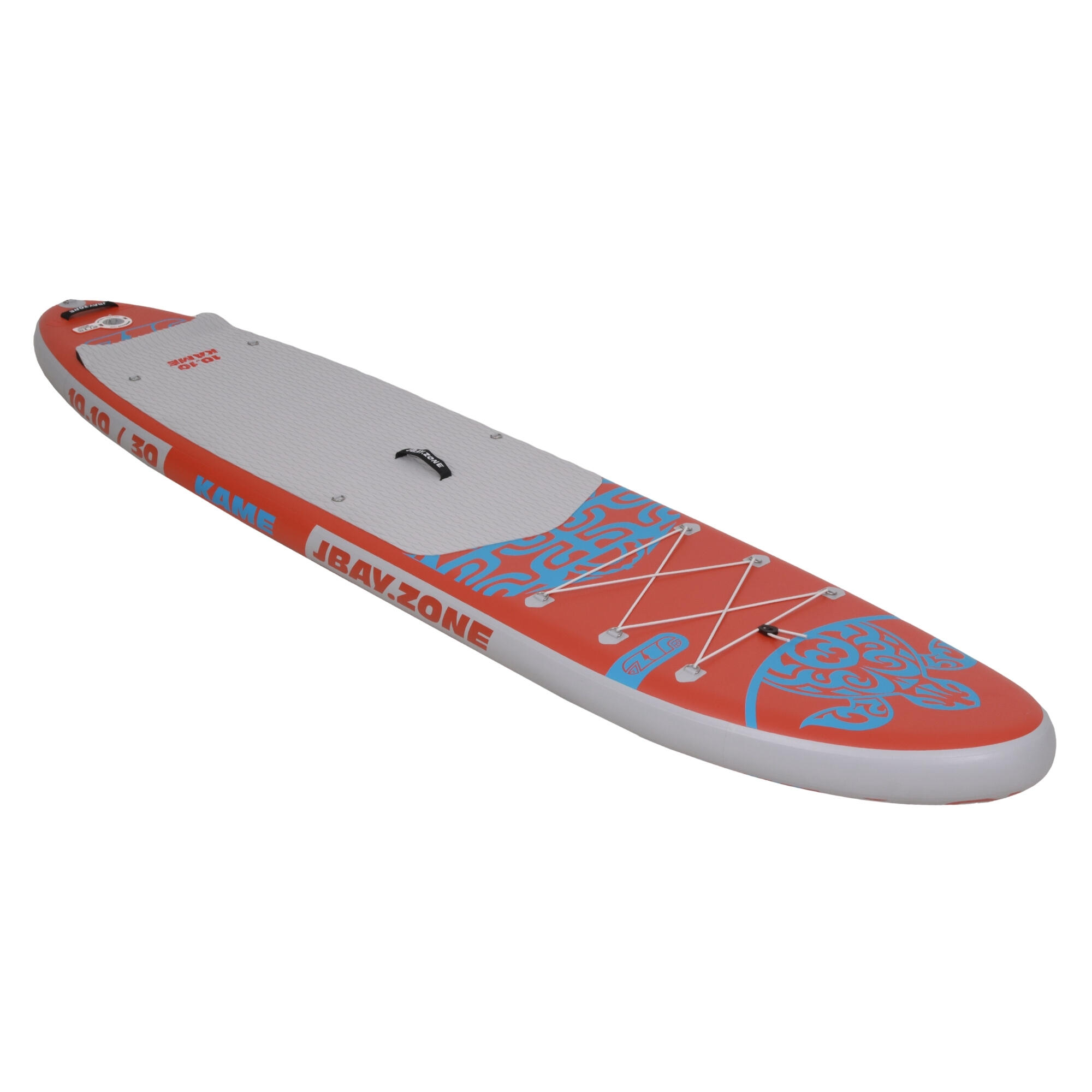 SUP gonfiabile K250RB KAME Jbay.Zone 10'10" rosso blu 4/9