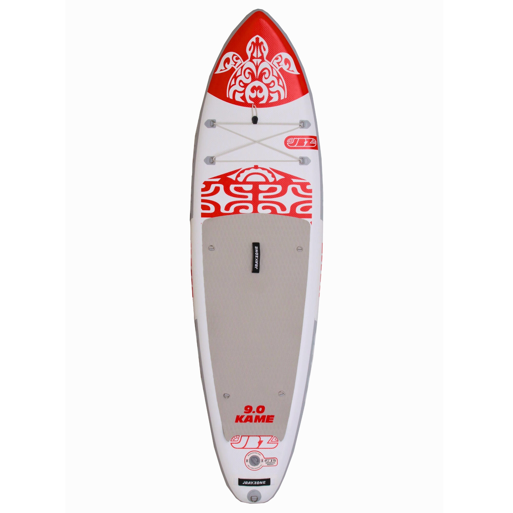 SUP gonfiabile KA250 KAME Jbay.Zone 9' rosso 2/11