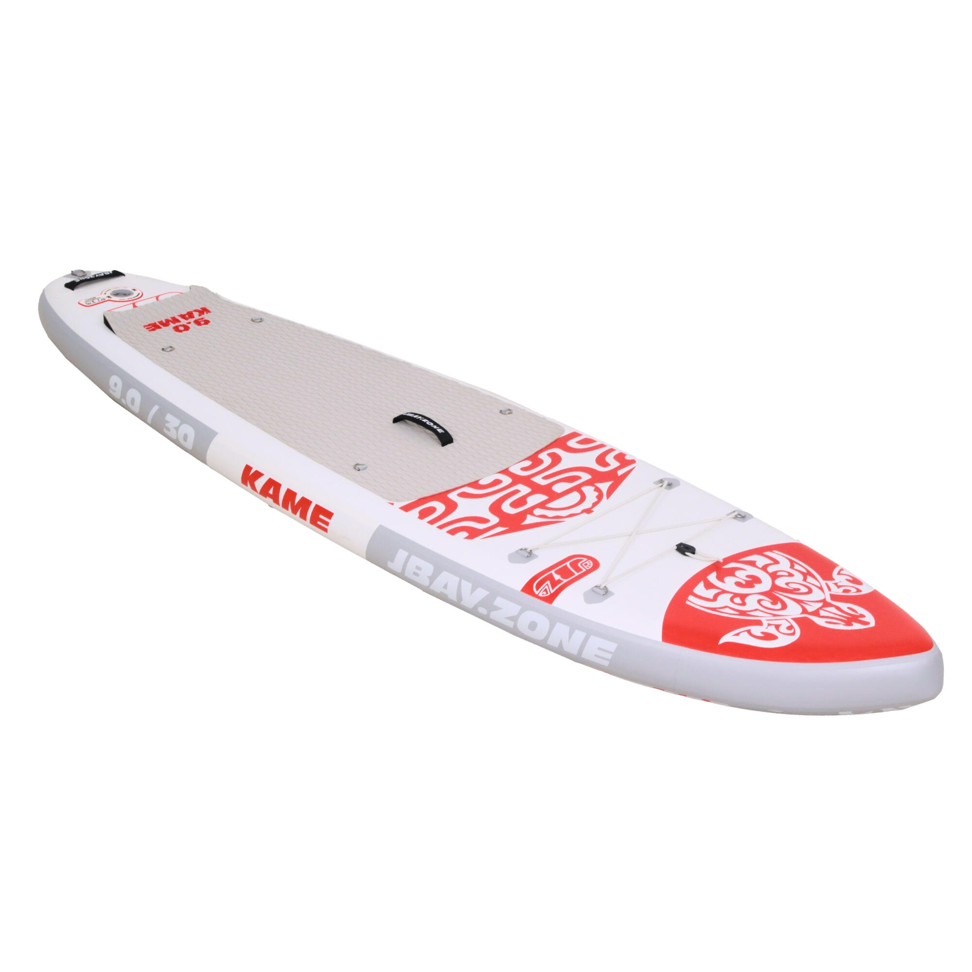 SUP gonfiabile KA250 KAME Jbay.Zone 9' rosso 3/11