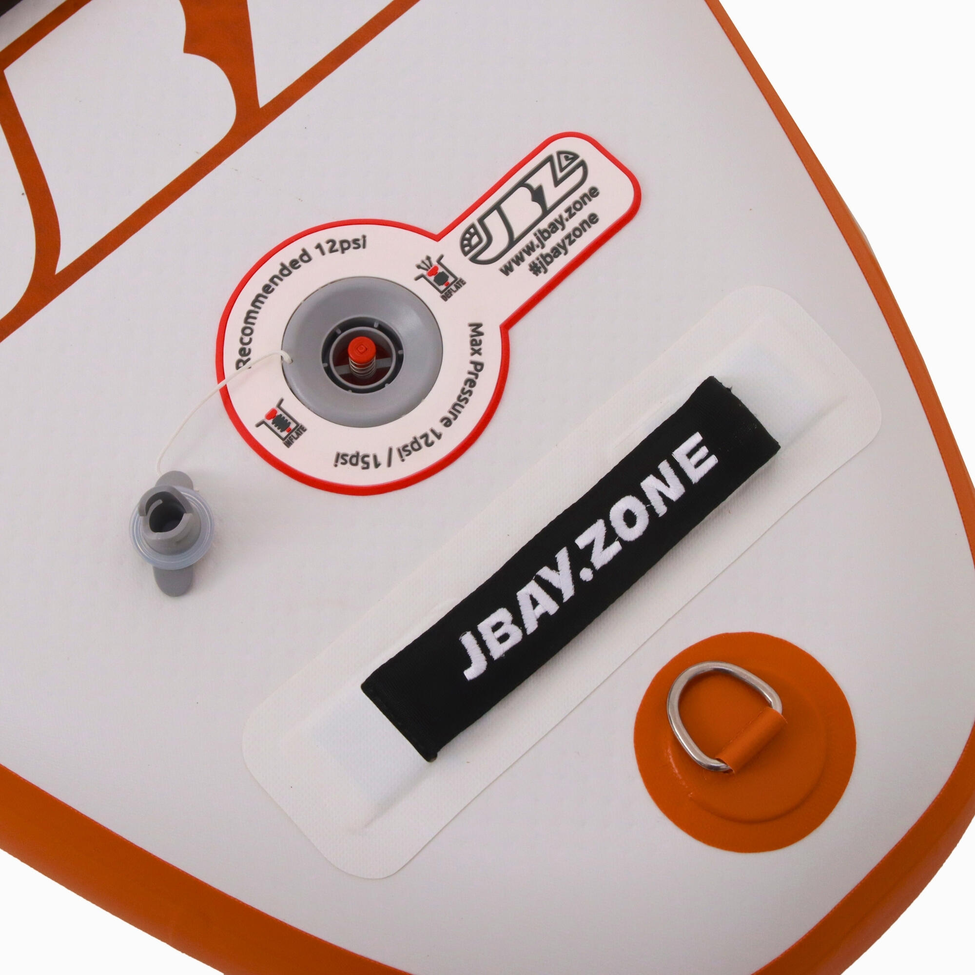 SUP gonfiabile KT250 KAME Jbay.Zone 11'6" arancione 8/9
