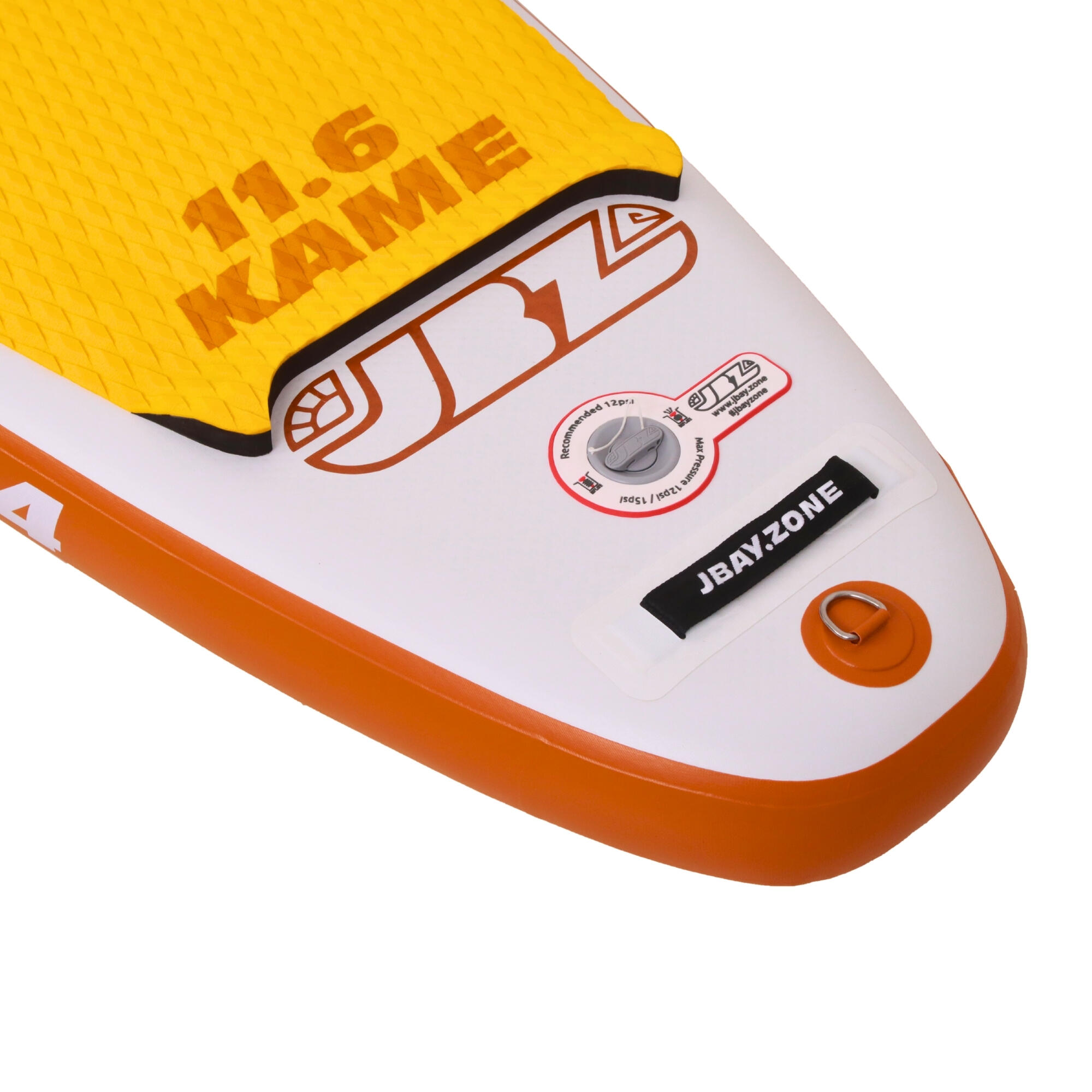SUP gonfiabile KT250 KAME Jbay.Zone 11'6" arancione 4/9