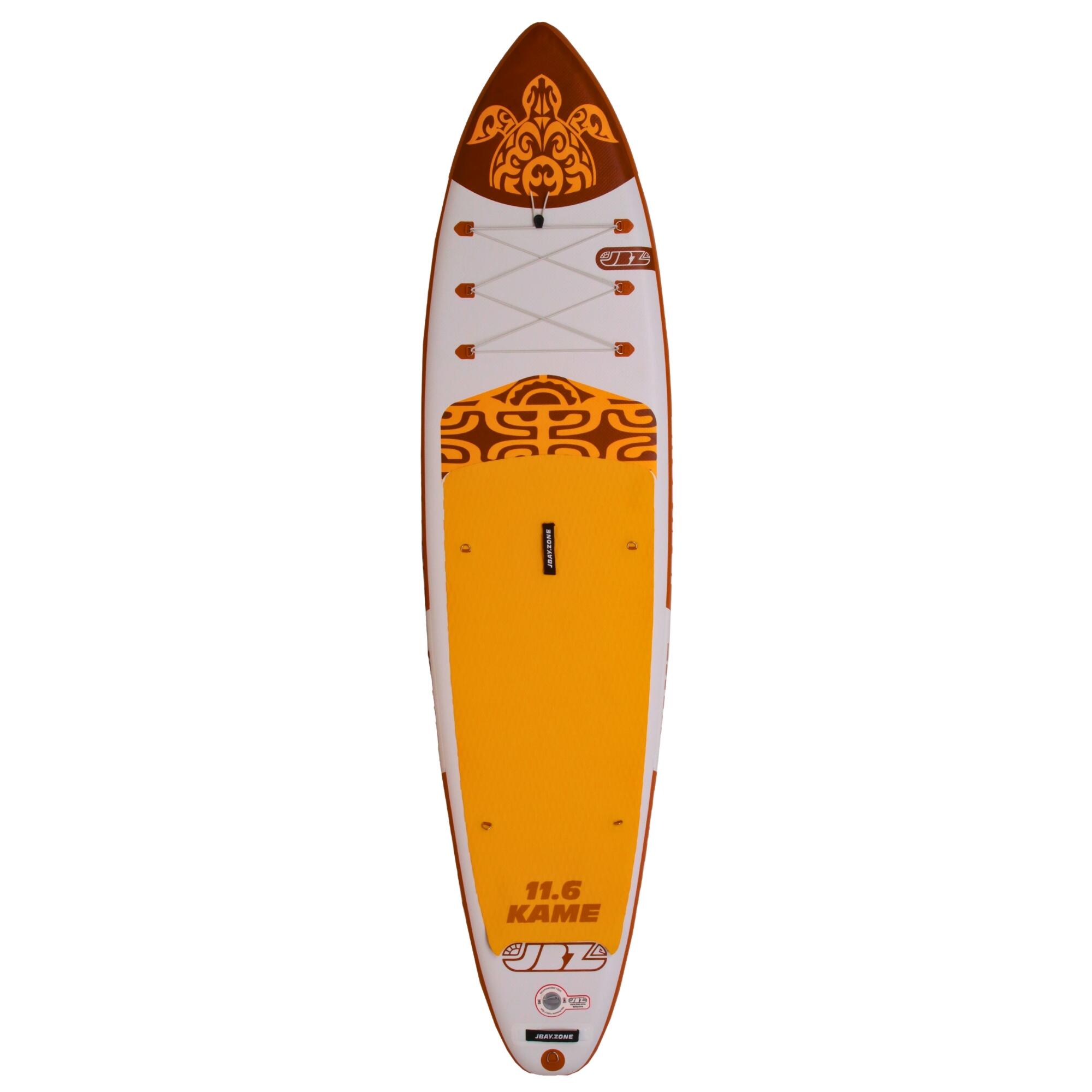 SUP gonfiabile KT250 KAME Jbay.Zone 11'6" arancione 2/9