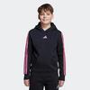 Sweatshirt com Meio Fecho de Educação Física Menina Preto
