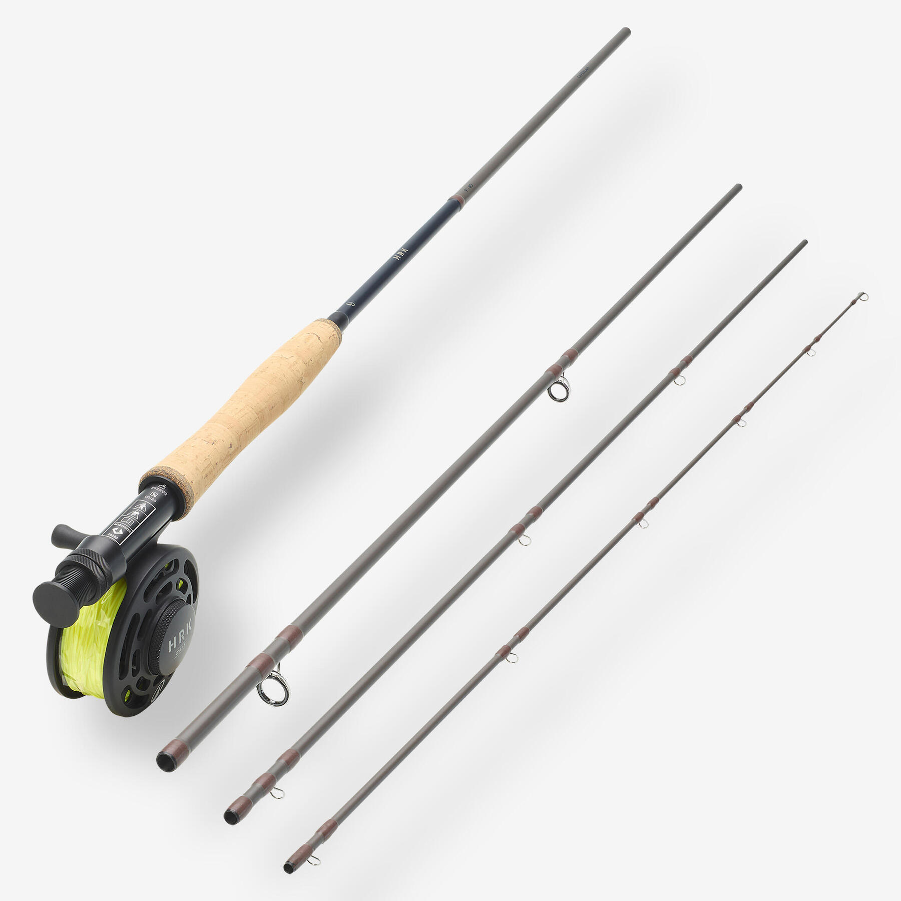 Conjunto Pesca Mosca Caperlan HRK 8'6 4-5