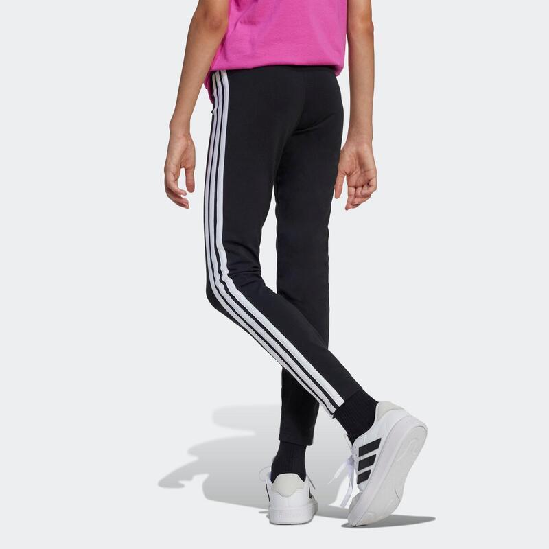 Colanți bumbac ADIDAS Ed. fizică Negru Fete