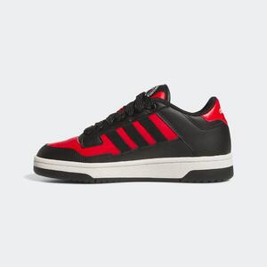 Zapatillas Rapid Court Low Niños Negro Rojo
