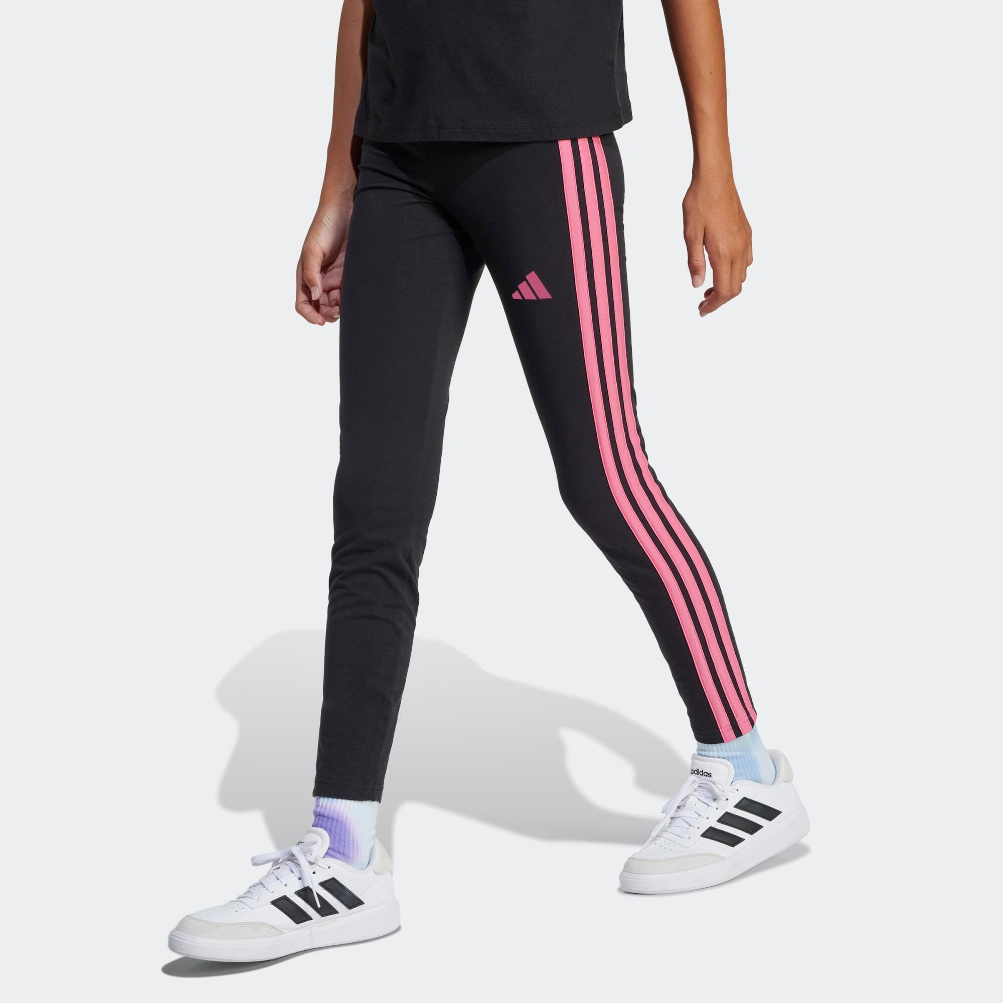 Adidas Legging fille en coton. rose | 04067901306392 Adidas Legging fille en coton. rose | 04067901306392