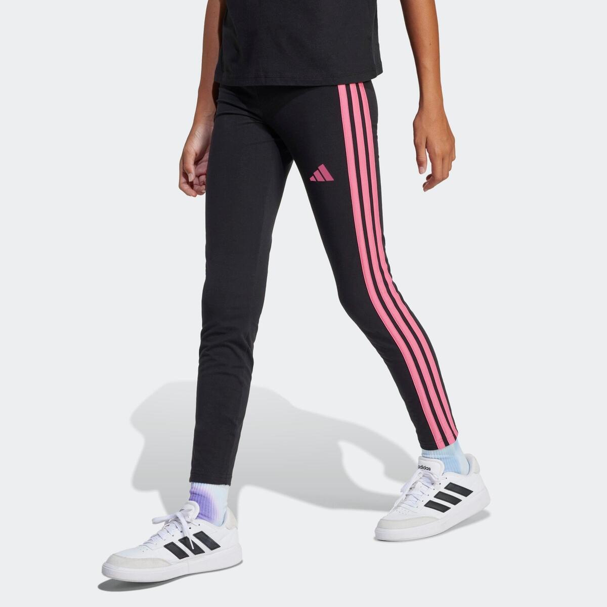 Legging fille en coton, rose