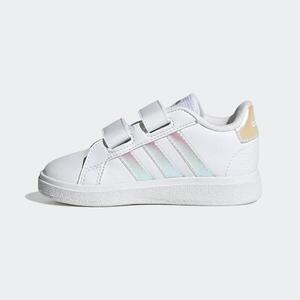 Zapatillas Grand Court Bebé Blanco Tira de Velcro