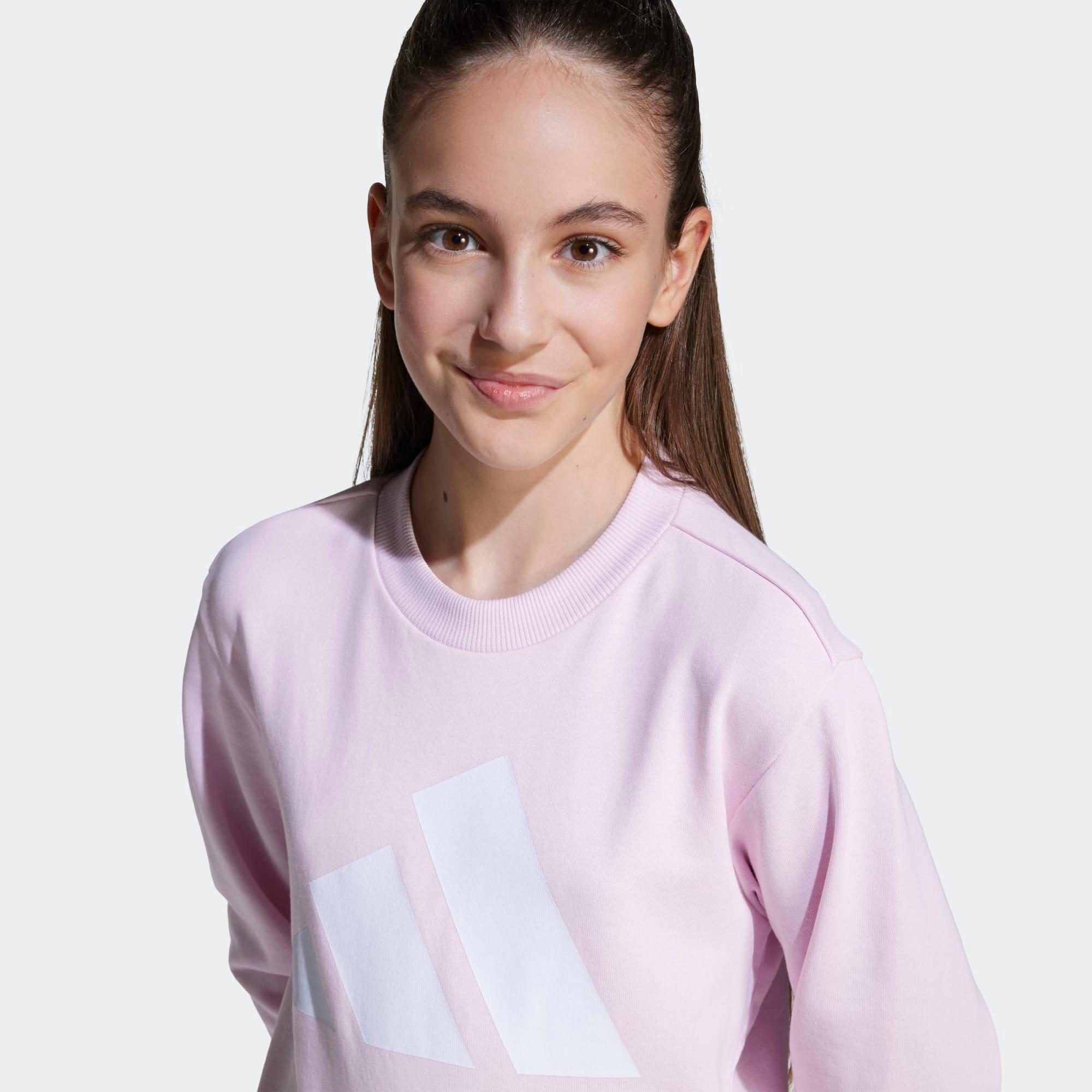 Tuta ADIDAS bambino ginnastica leggera nero-rosa ADIDAS Decathlon