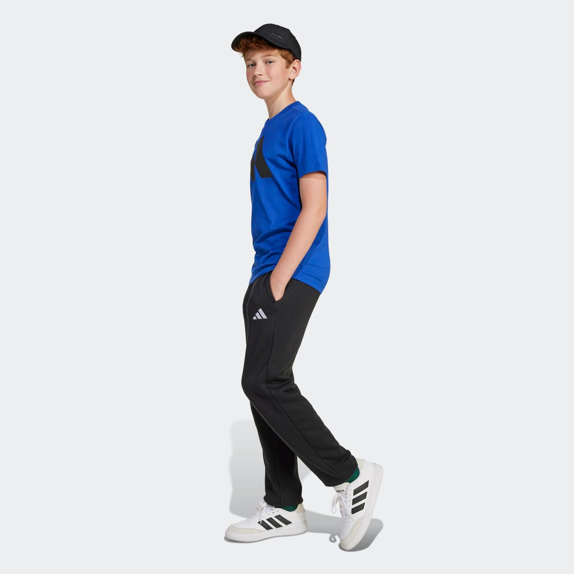 Jogging enfant en coton, noir 3/7