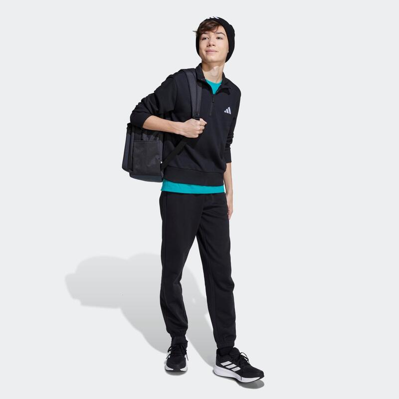 Hanorac cu fermoar ADIDAS Negru Copii
