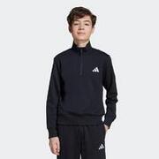 Hanorac cu fermoar ADIDAS Negru Copii
