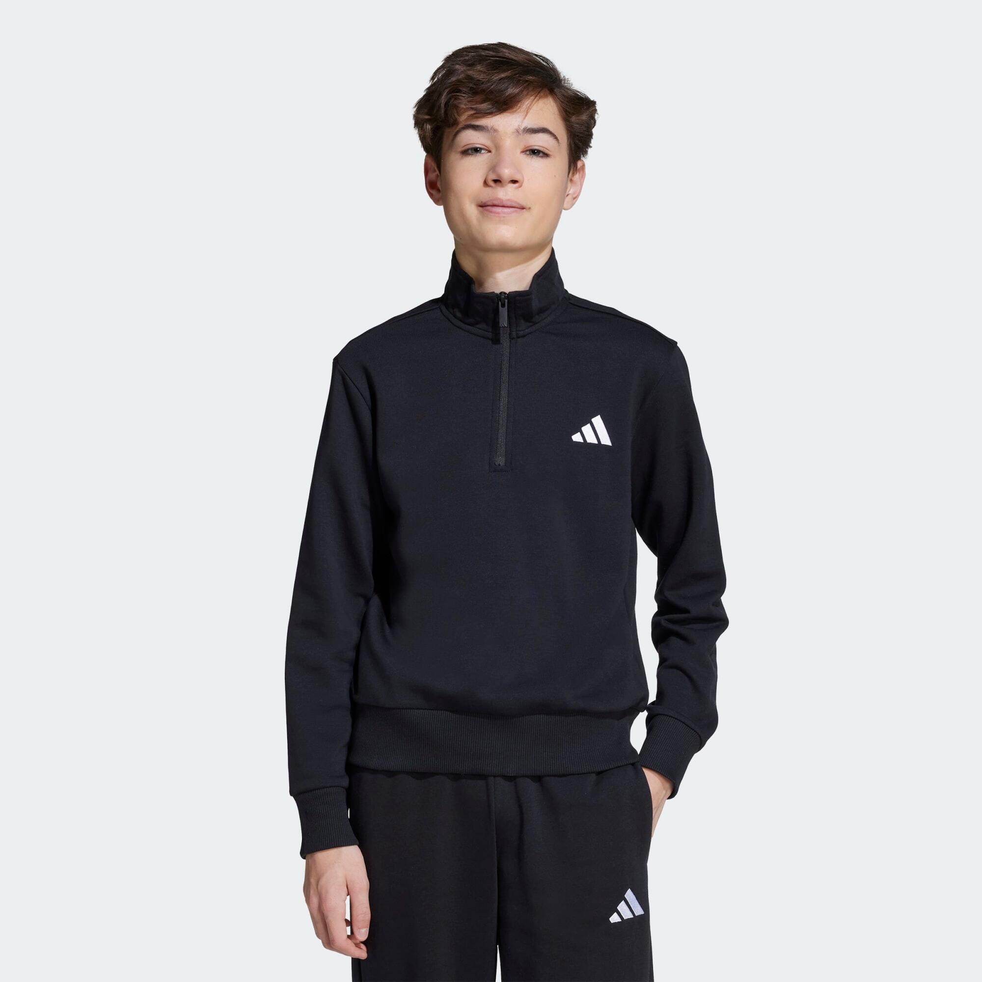 Gyerek melegítőfelső, cipzáras gallér Adidas akciós termékkép 1