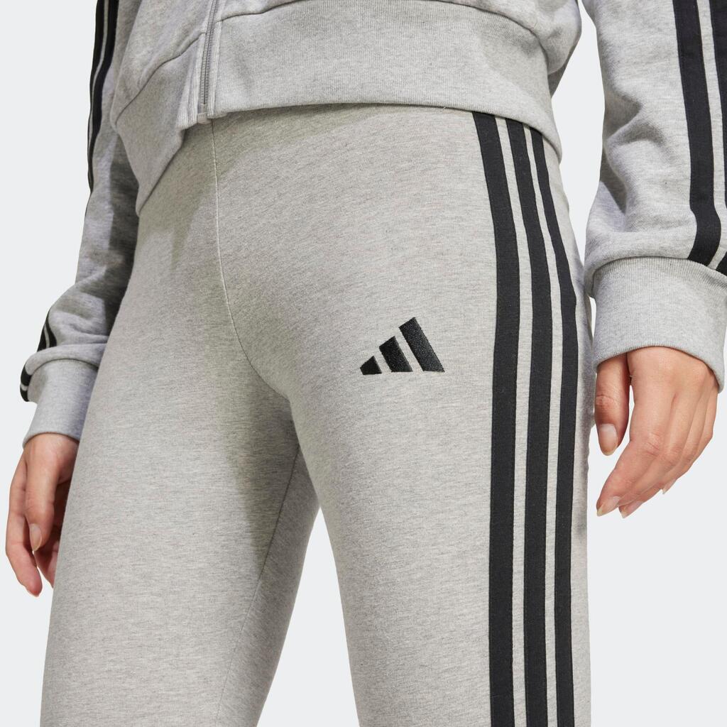 Women's Fitness Cotton Leggings - Grey