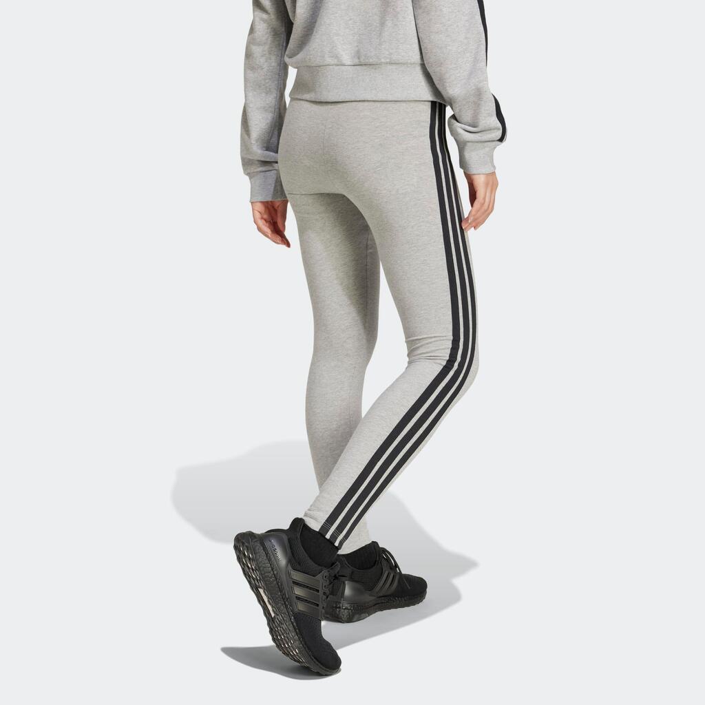 Women's Fitness Cotton Leggings - Grey