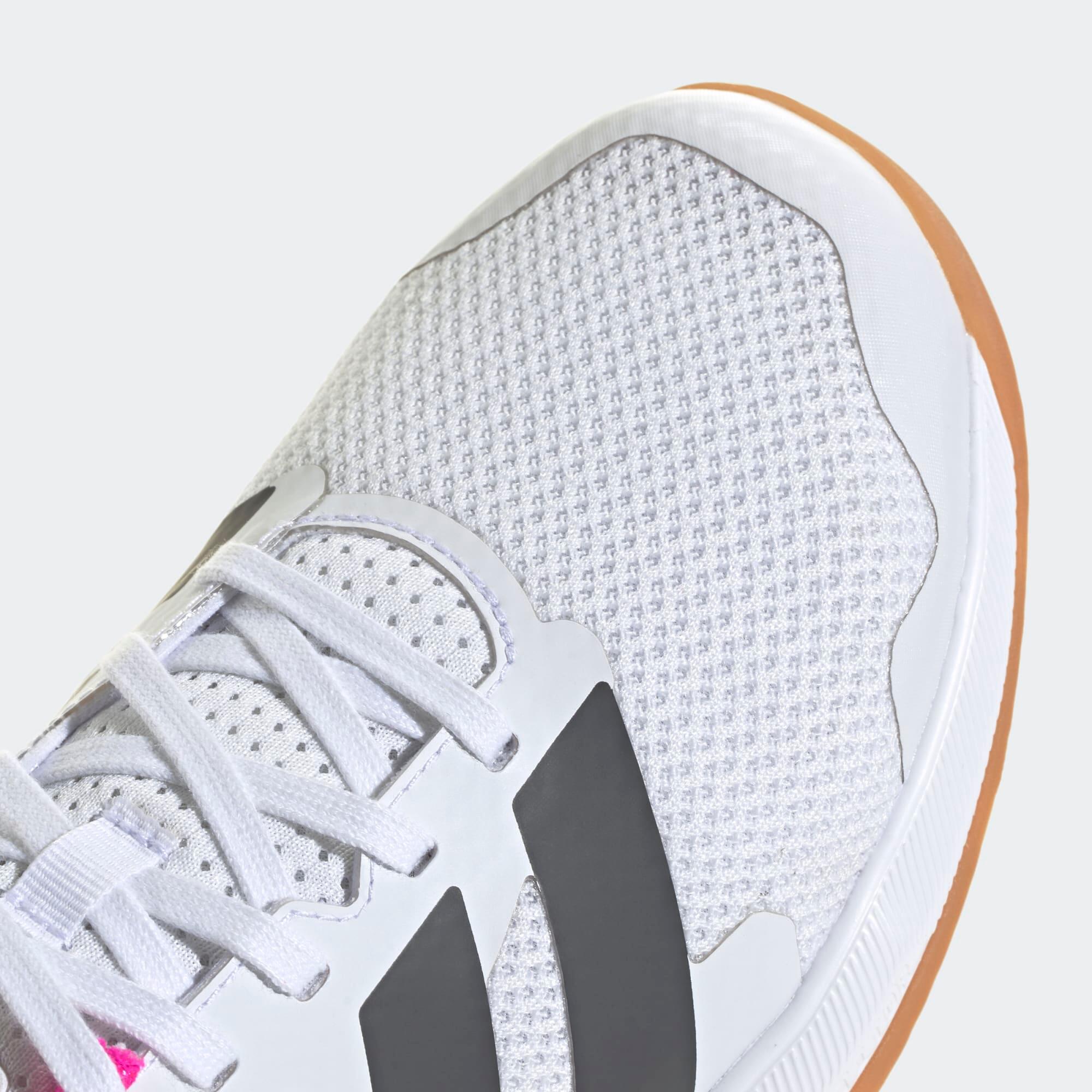 Chaussures de fitness femme Dropset, blanc et rose 10/13