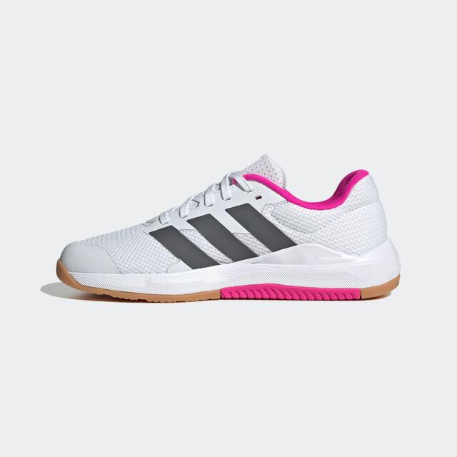 Fitnessschuhe Sneaker Damen - Dropset weiß/rosa