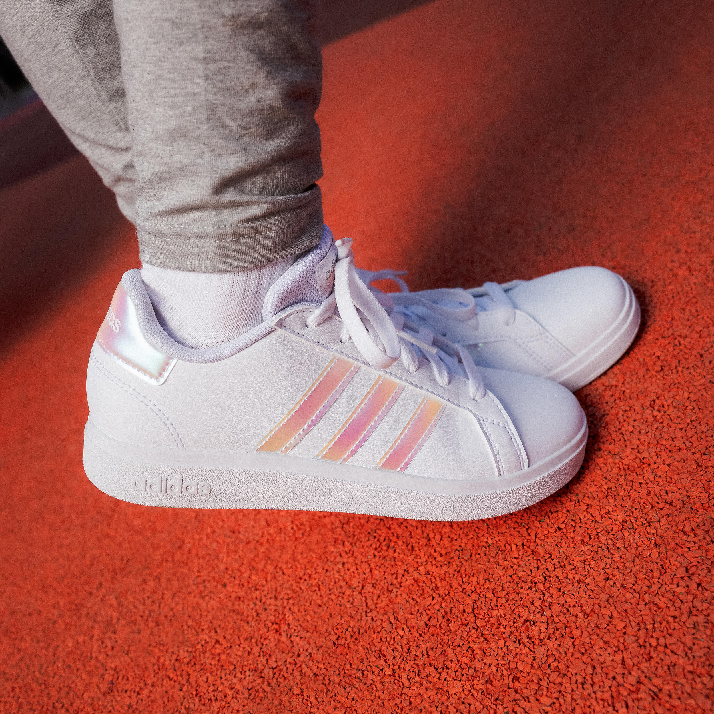 Scarpe tennis bambino ADIDAS GRAND COURT LIFESTYLE con lacci 2/10