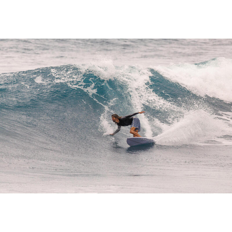 Planche de surf 6'8" - 900 mid-length blanc