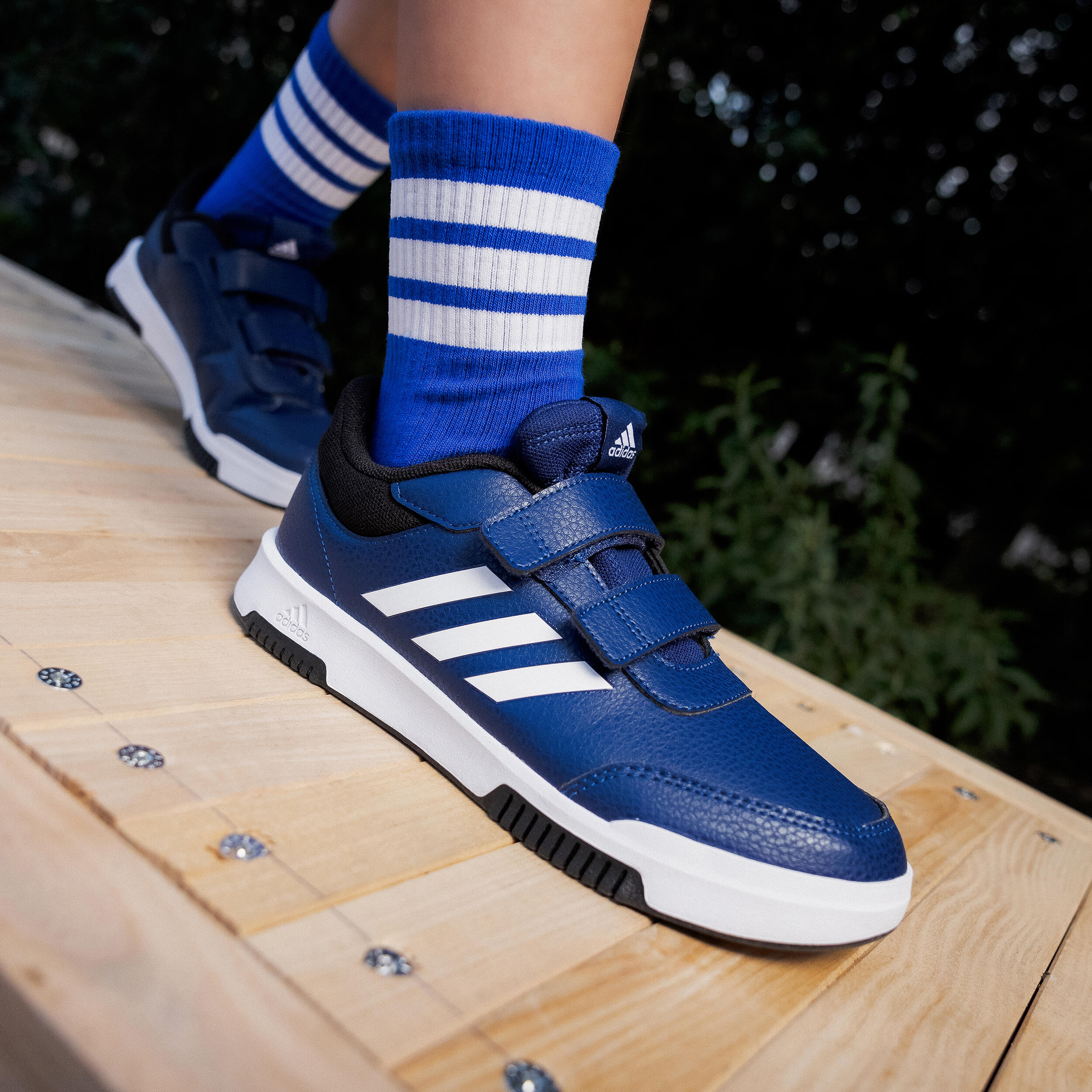 Scarpe da ginnastica ADIDAS bambino TENSAUR azzurro-bianco 10/12