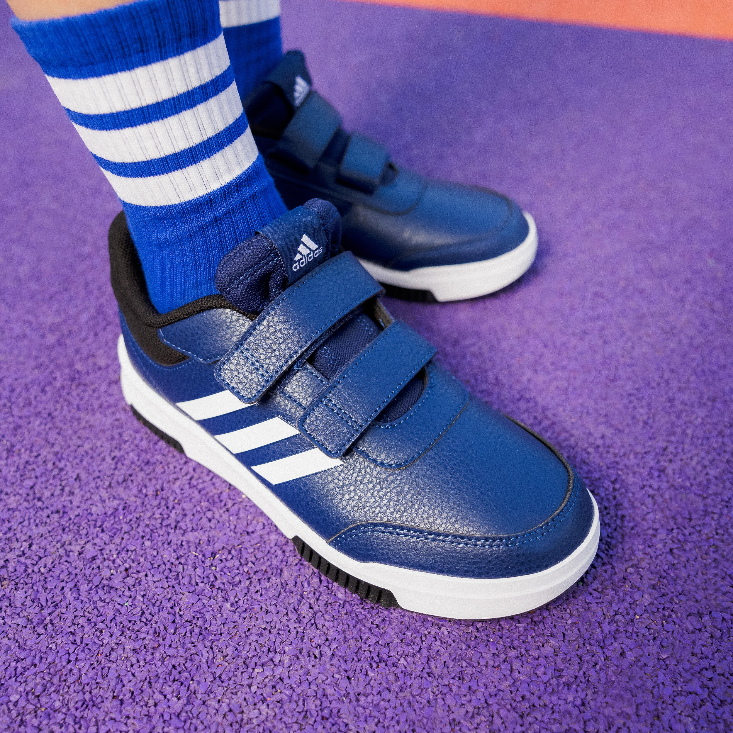 Scarpe da ginnastica ADIDAS bambino TENSAUR azzurro-bianco 8/12