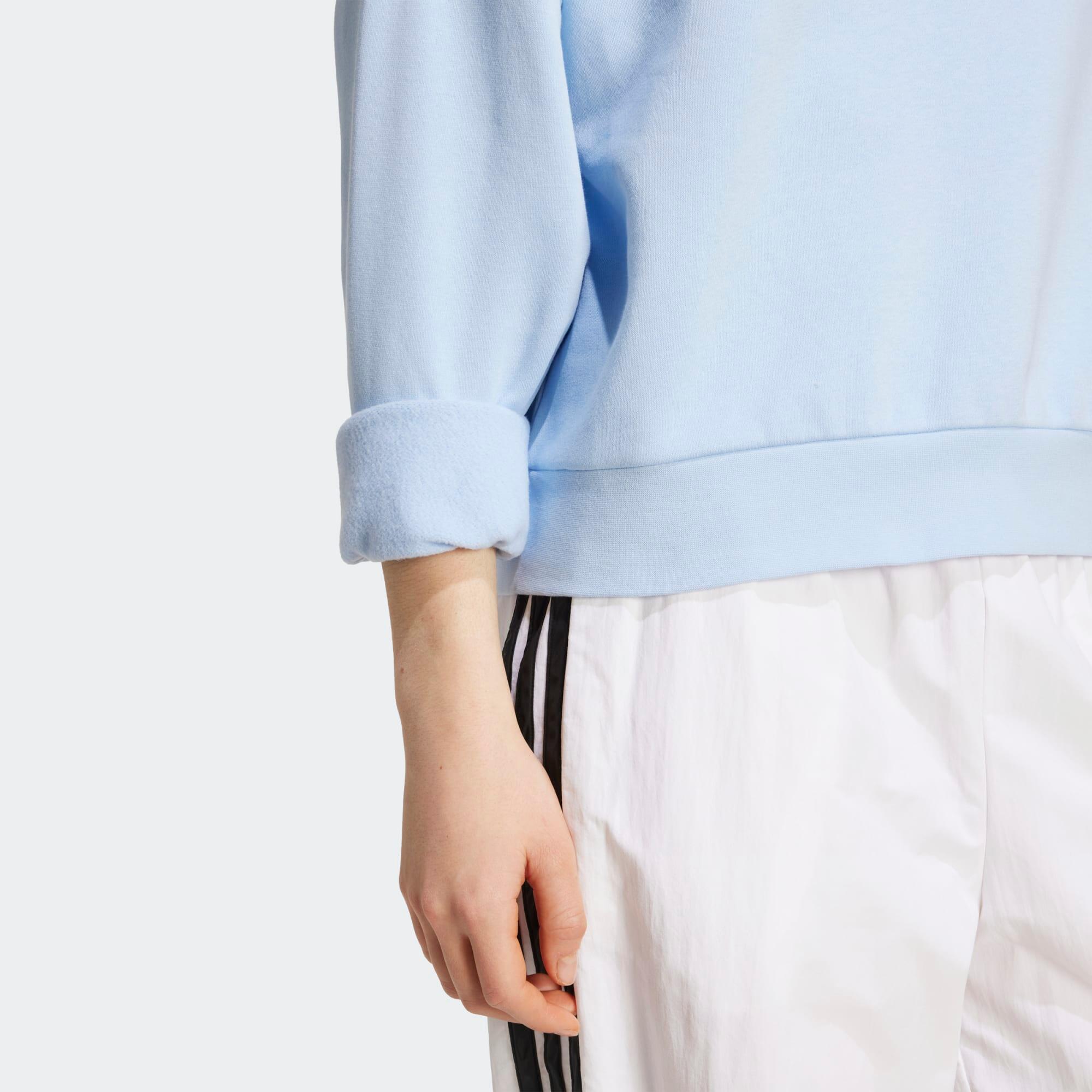 Fitness-Sweatshirt für Damen, hellblau 9/11
