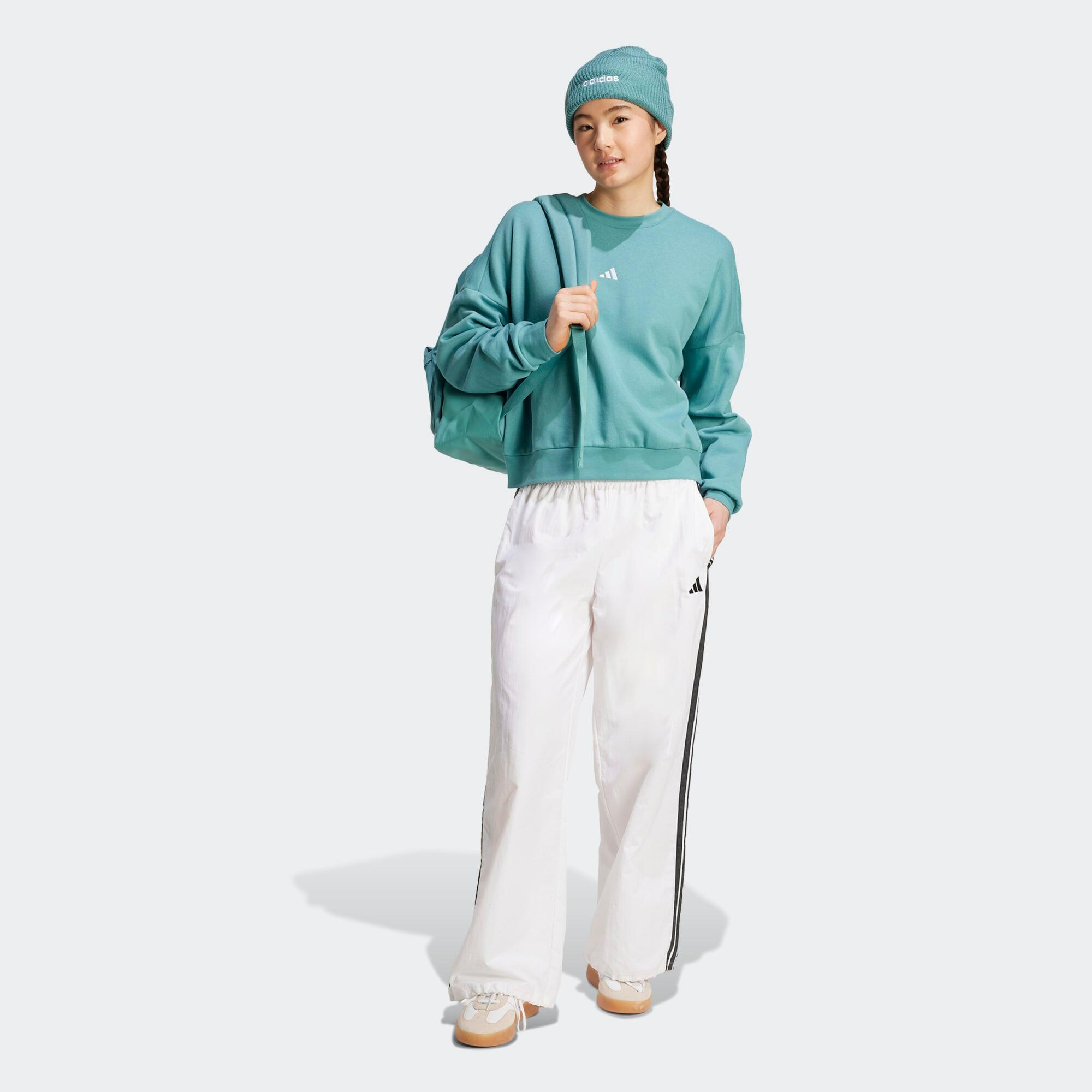Sweat-shirt de fitness femme, turquoise 3/6