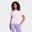 Tricou fitness din bumbac Roz Damă