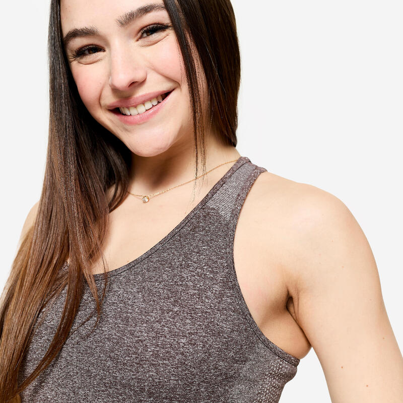 Dámské fitness tílko bezešvé