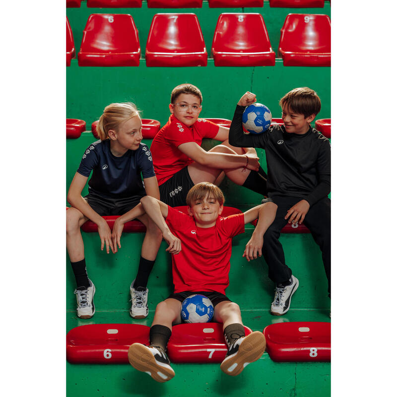 Calçado de Andebol H300 BRANCO/PRETO