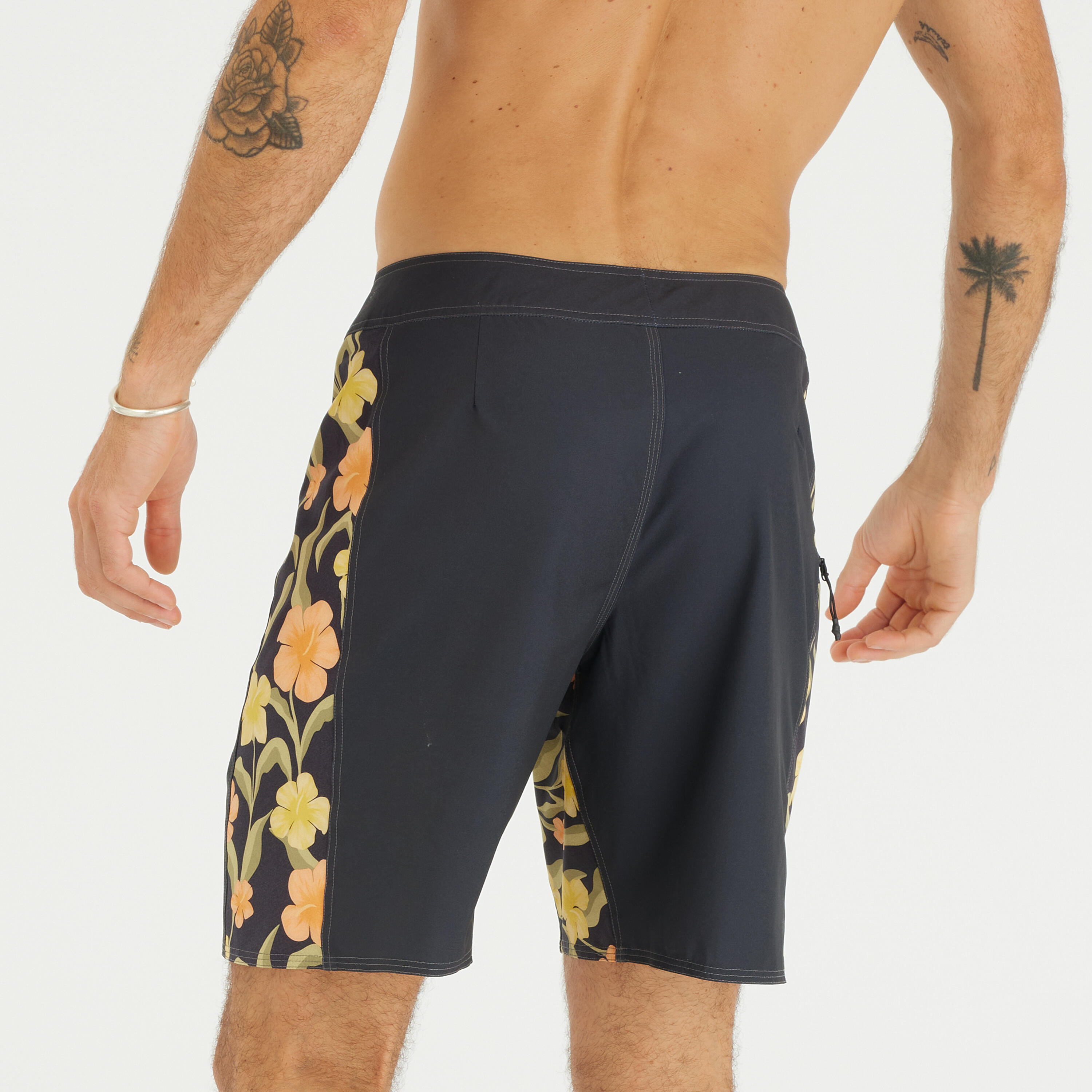 DECATHLON Pánske boardové šortky 500 dĺžka 19" Arch Spring čierne L · záber 7
