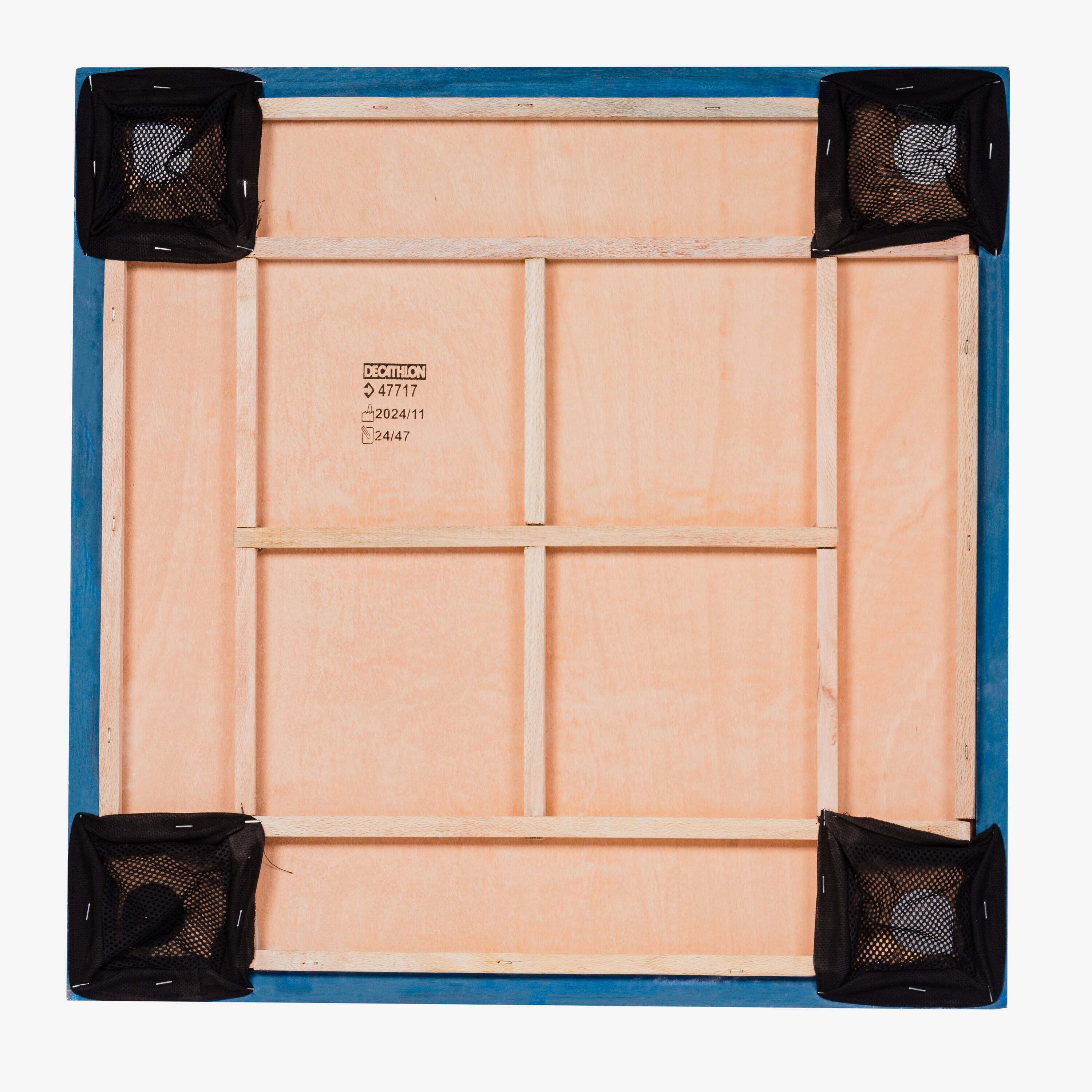 KIDS CARROM BOARD - PLAY 100 MINI BLUE -  2