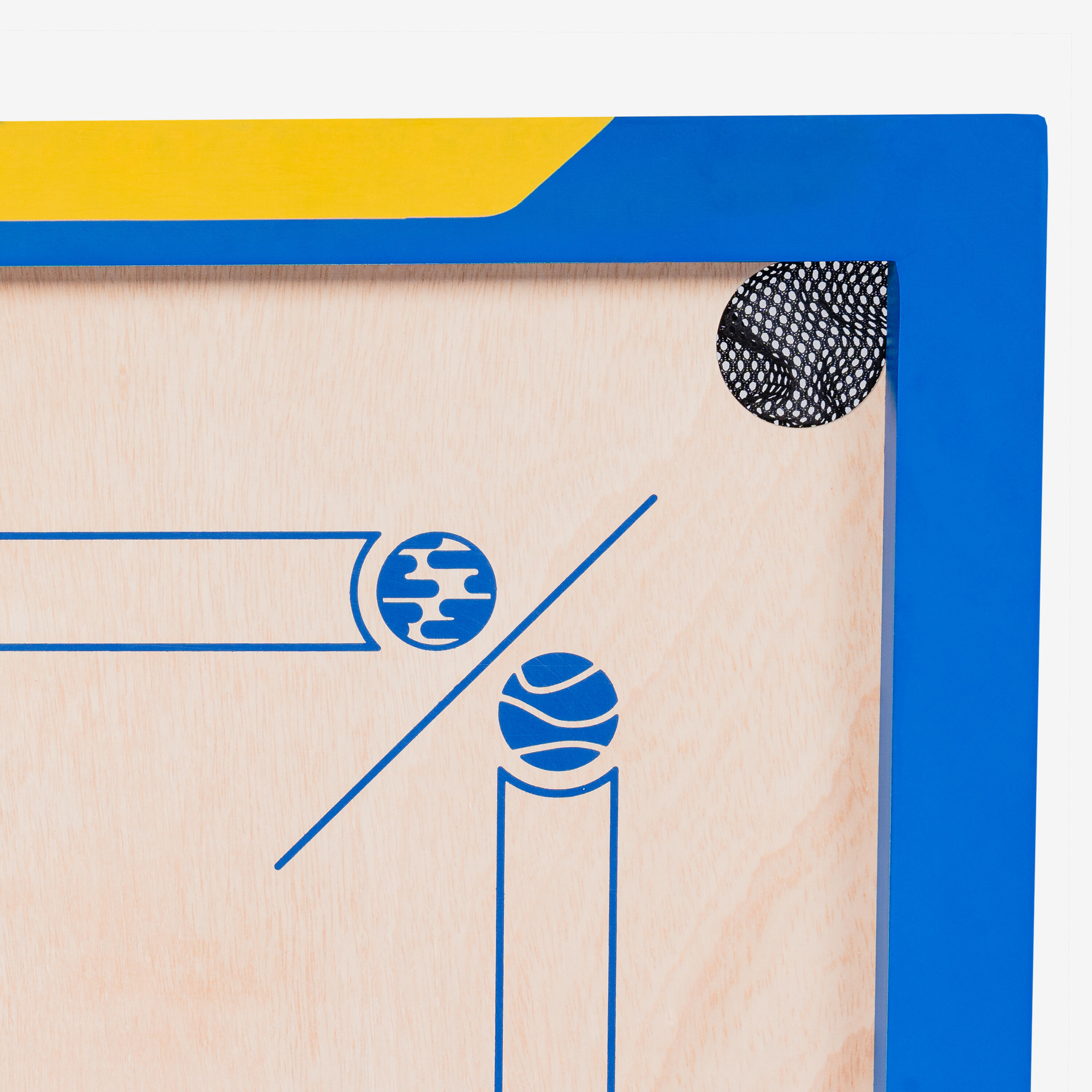 KIDS CARROM BOARD - PLAY 100 MINI BLUE