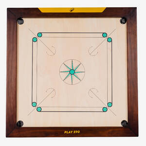 20 mm INDIAN PLY CARROM BOARD - PLAY 590