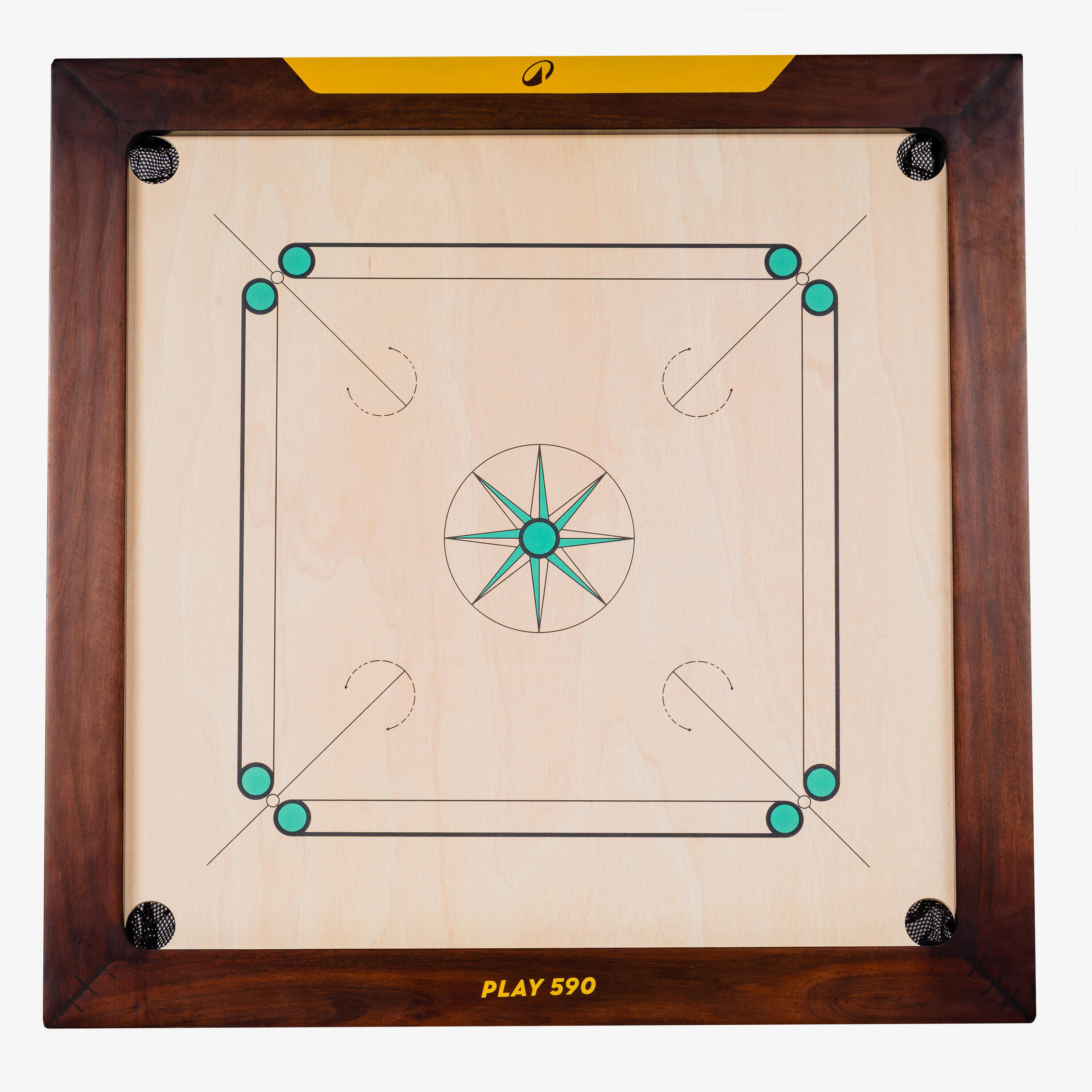 20 mm INDIAN PLY CARROM BOARD - PLAY 590 -  1