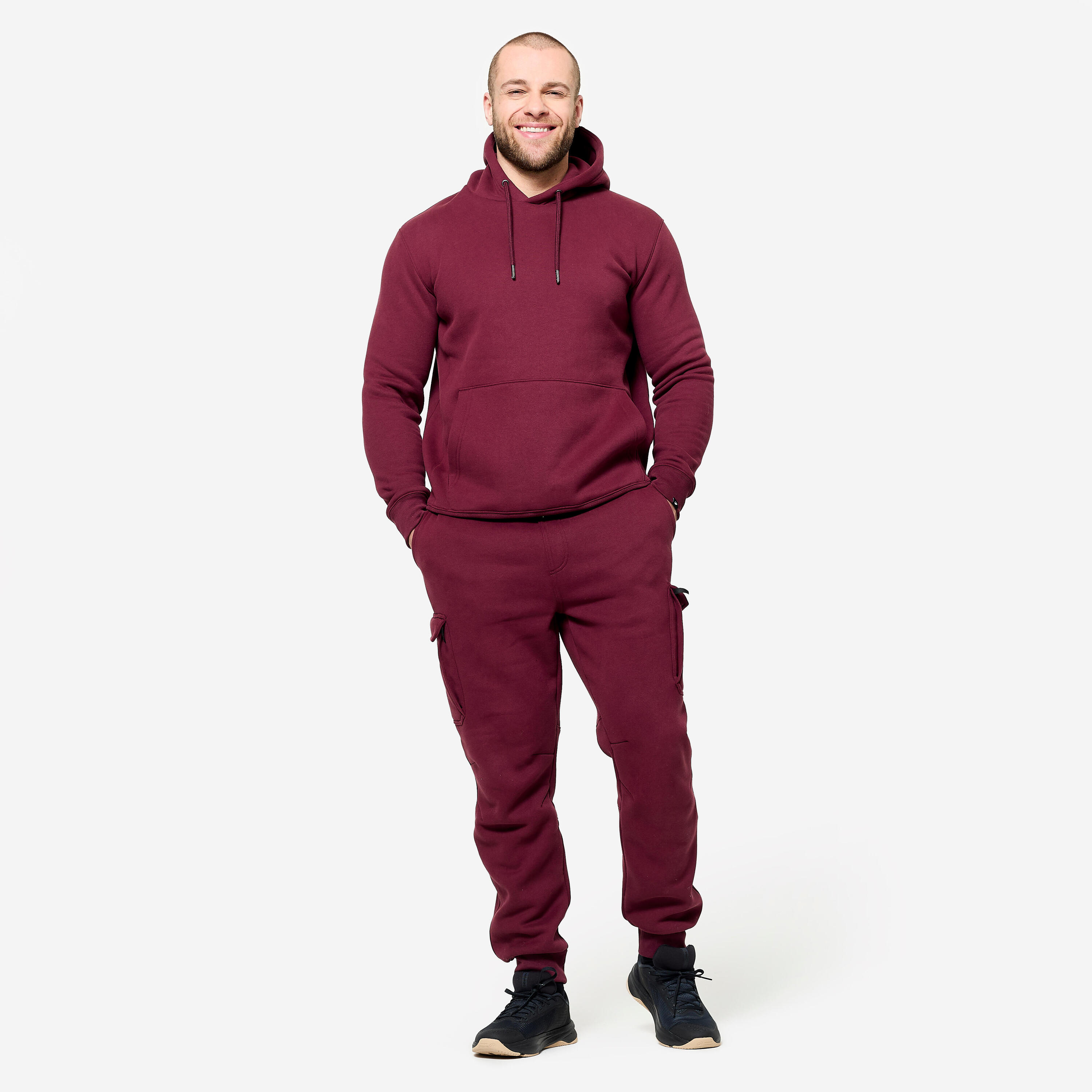 Pantalon de sport en coton ouaté homme 2/9