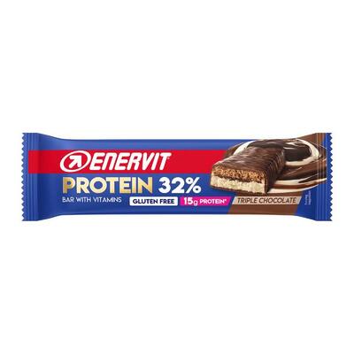 ENERVIT PROTEIN 32% TRIPLE CHOCOLA BARRETTA DA 47 g