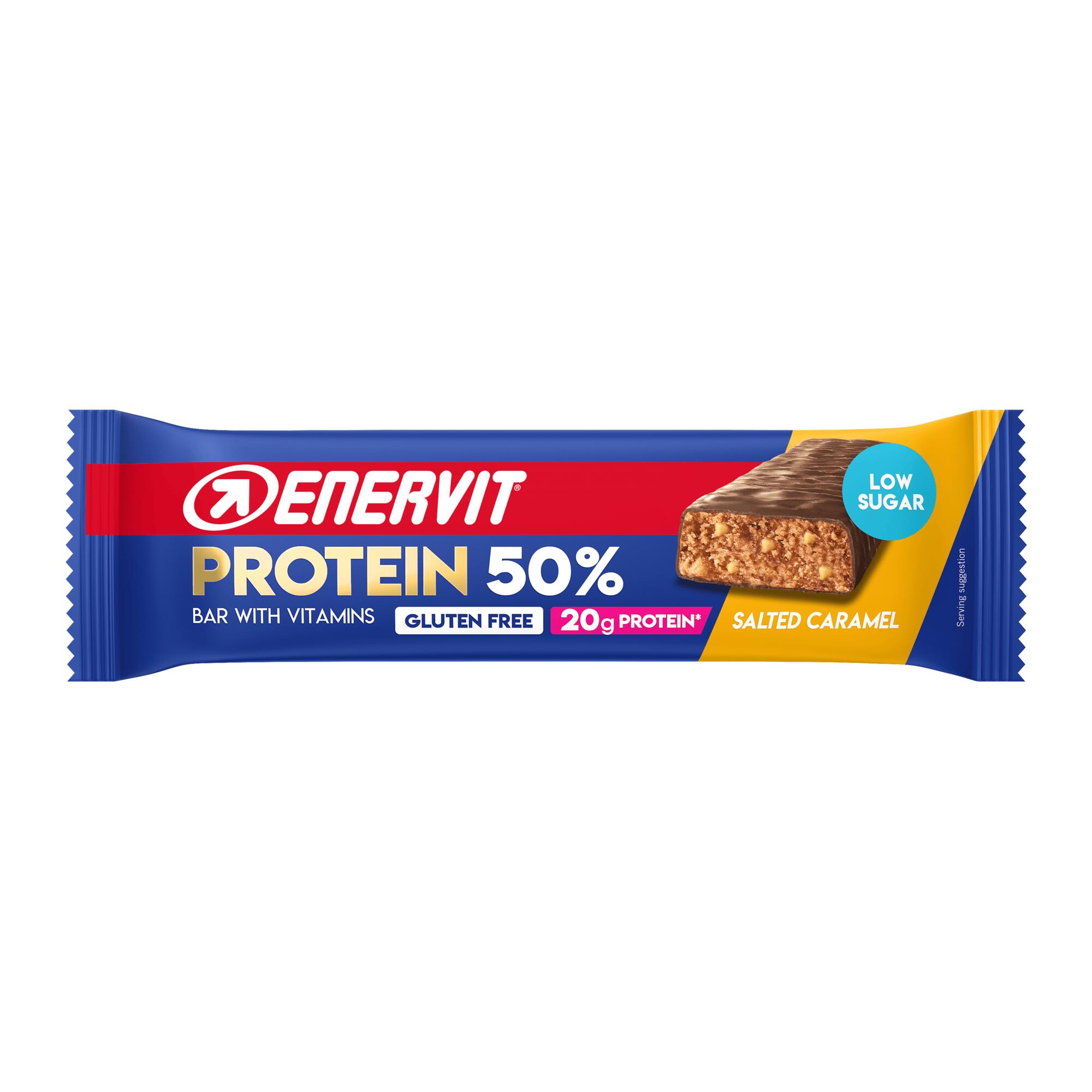 ENERVIT ENERVIT PROTEIN 50% SALTED CARAMEL BARRETTA DA 40 g