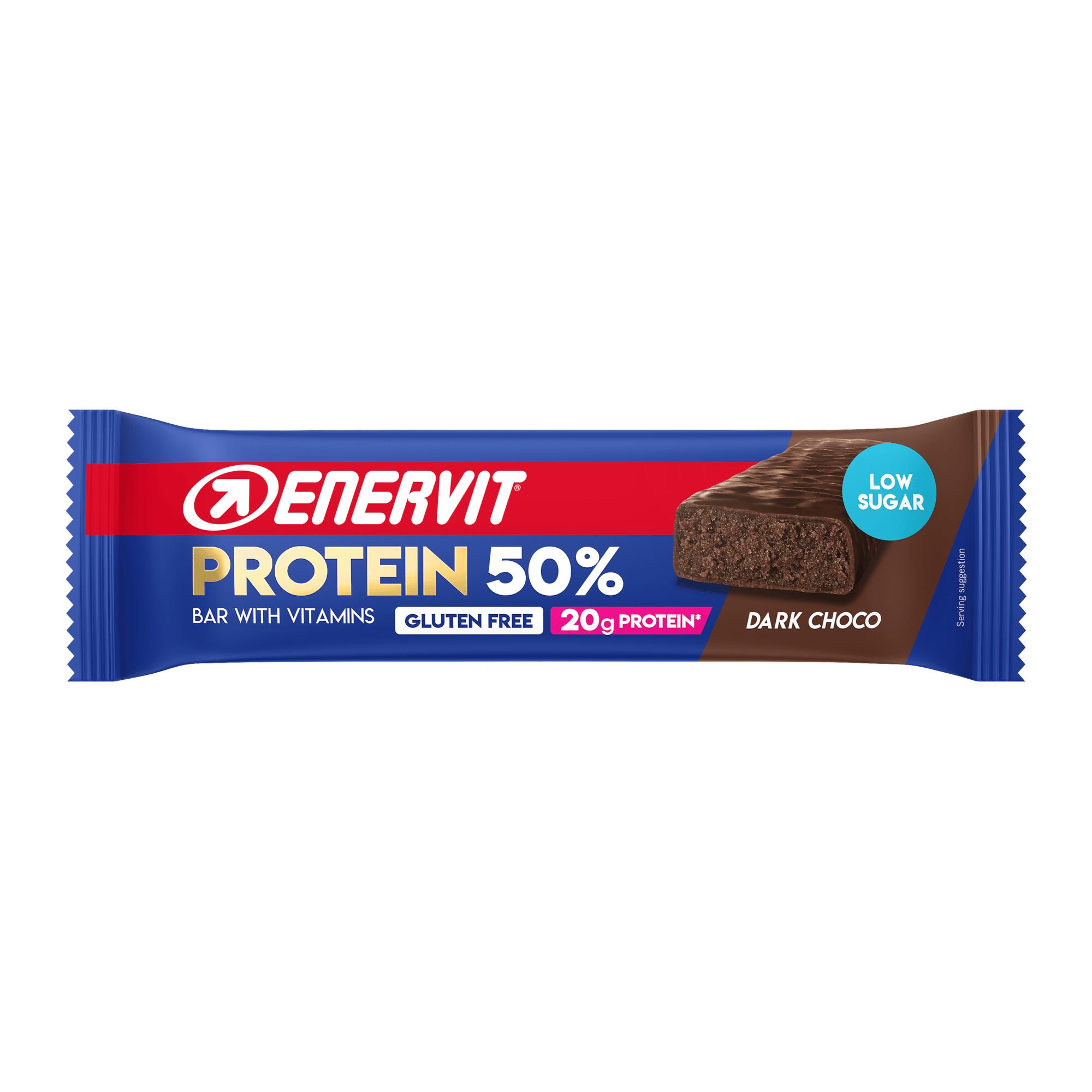 ENERVIT ENERVIT  HIGH PROTEIN BAR 50% CIOCCOLATO FONDENTE 40g