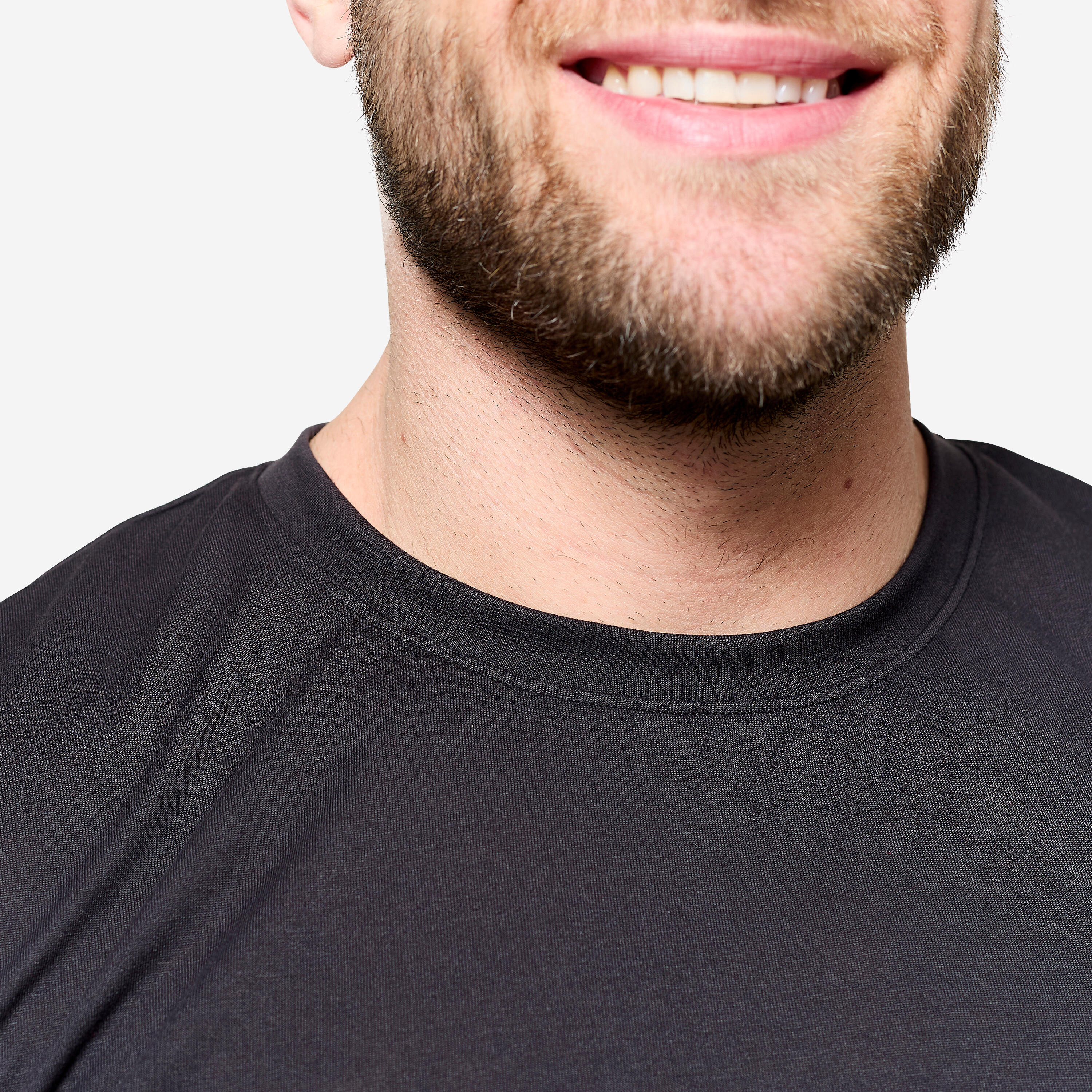 Men's Slim-Fit and Breathable Cross Training T-Shirt - DOMYOS