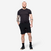 T-shirt de cross training slim respirant homme, noir