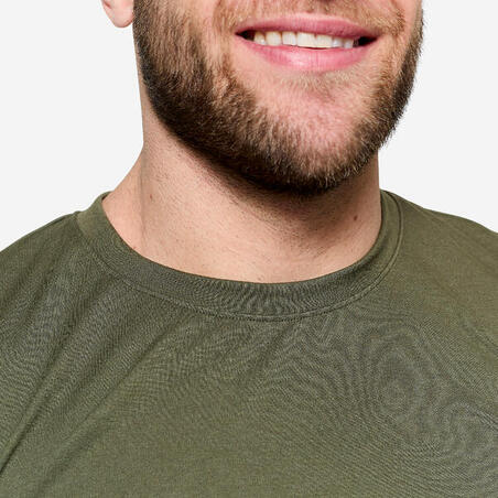 Футболка чоловіча для крос-тренінгу хакі