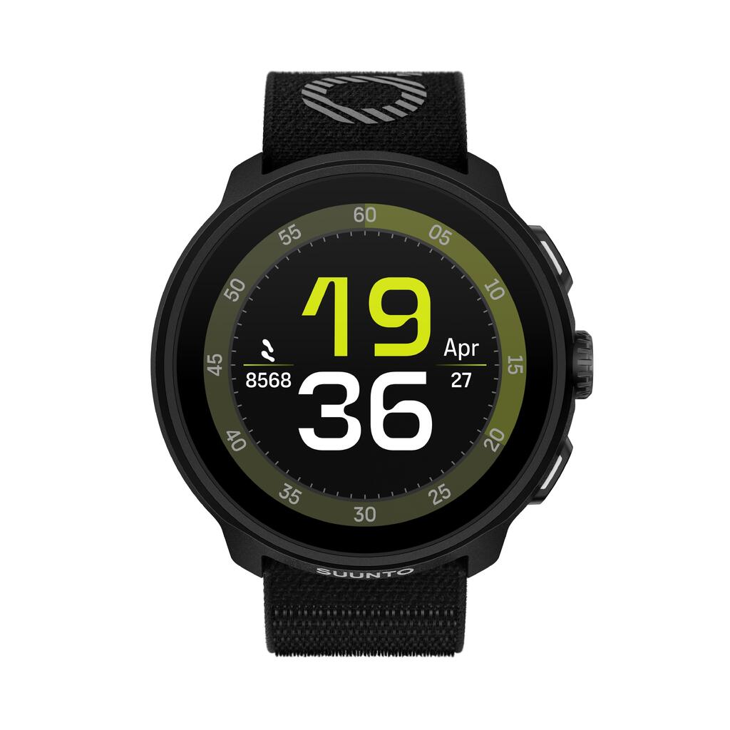 Športna in tekaška ura SUUNTO RUN All Black GPS