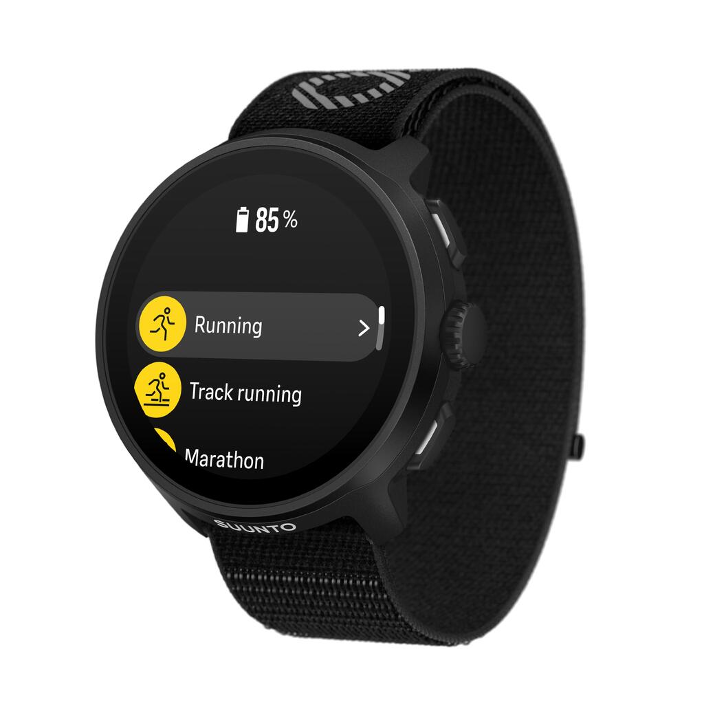 Športna in tekaška ura SUUNTO RUN All Black GPS
