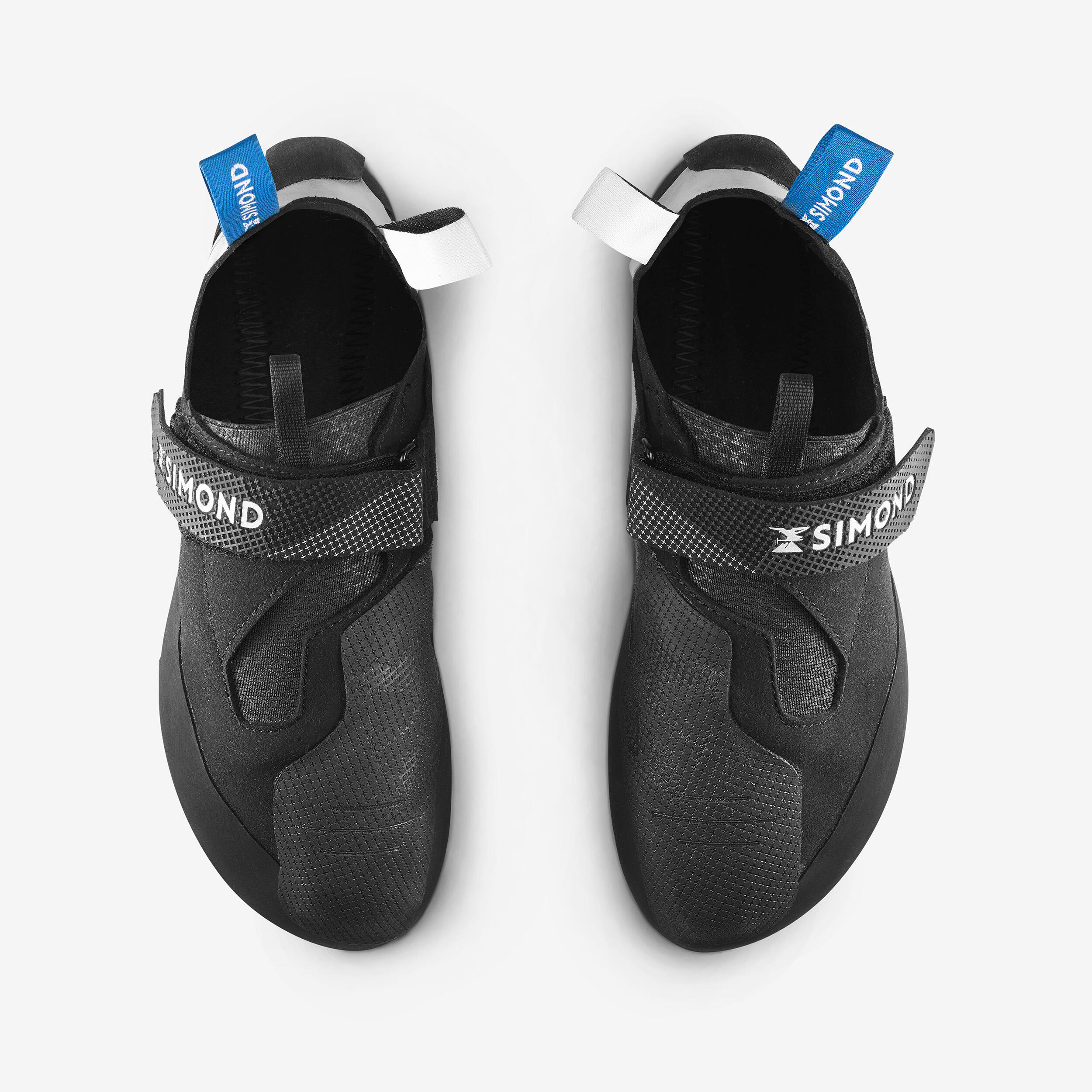 CLIMBING SHOES EDGE SOFT WHITE/BLACK SIMOND Decathlon