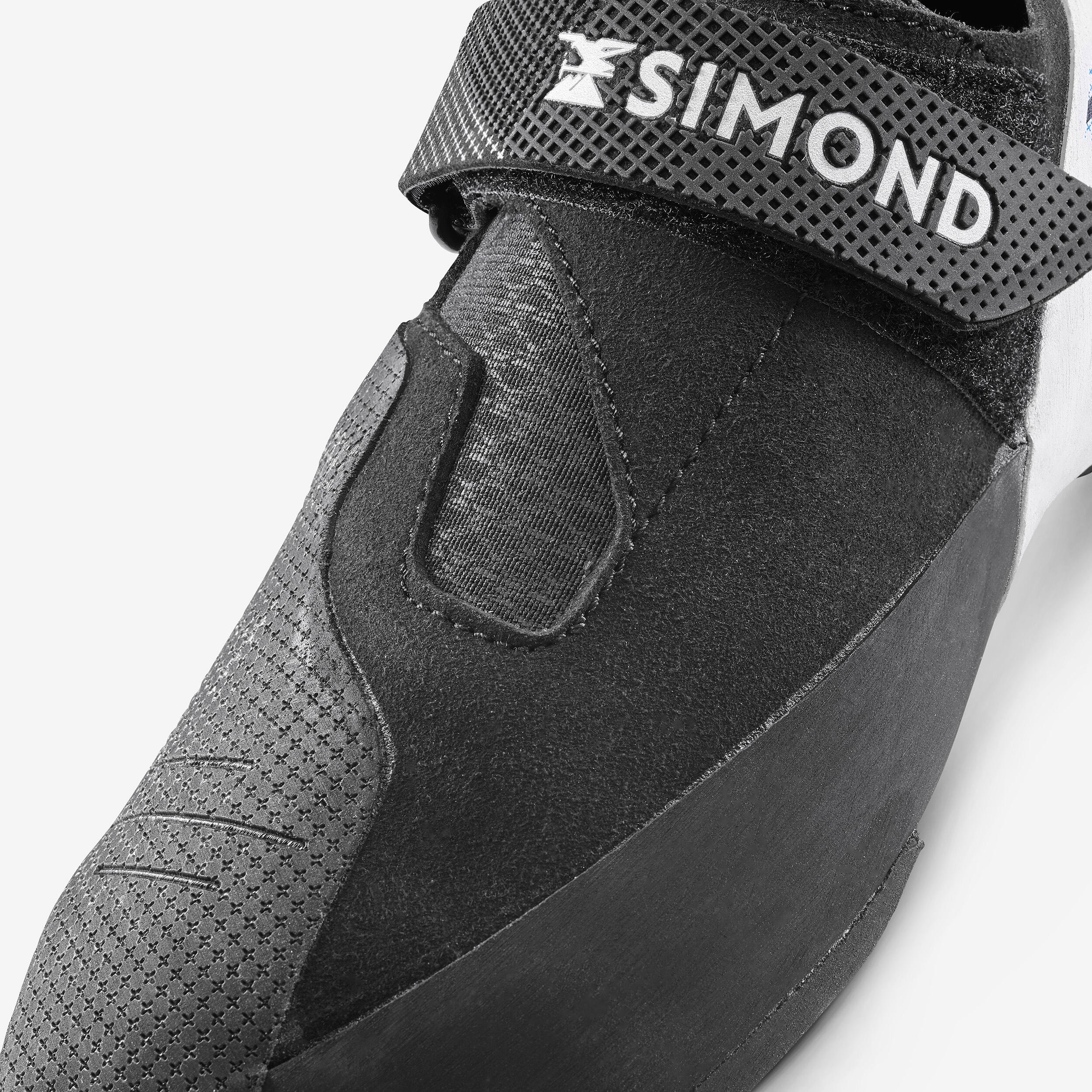 Klimschoenen Edge Soft wit/zwart 7/8