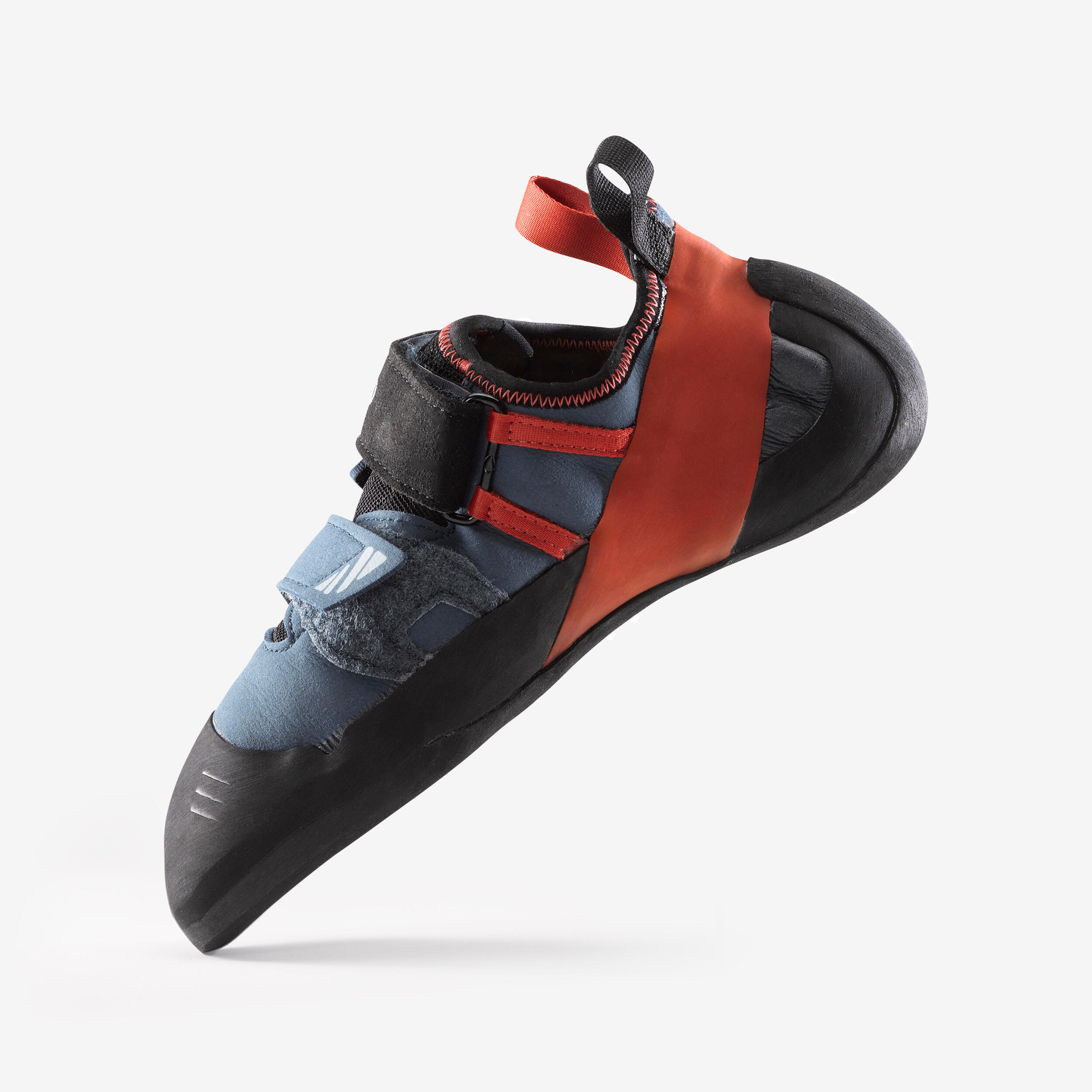 Men's Climbing Shoes - Vertika Grey/Red - SIMOND