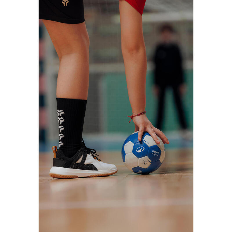 Minge de handbal fără rășină 1 - Waxfree Ultragrip Albastru-Alb